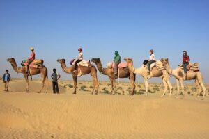 Read more about the article Embark on an Exciting Camel Safari in the Thar Desert, Rajasthan